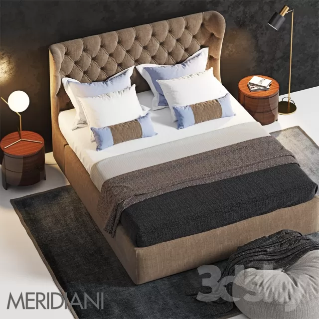 FURNITURE – BED 3D MODELS – 587 FURNITURE – BED 3D MODELS – 587
