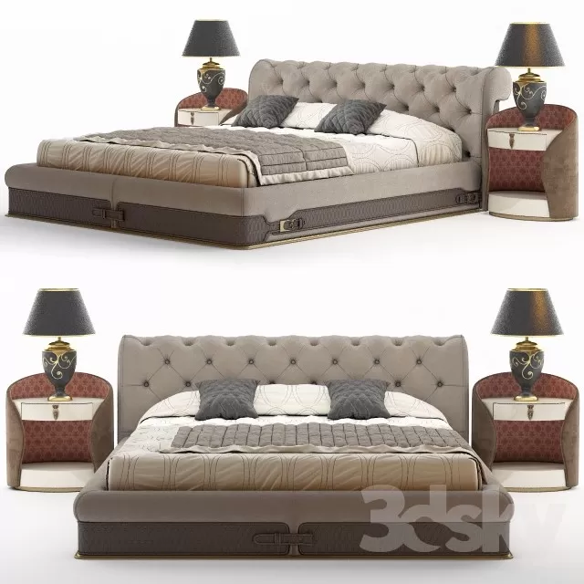 FURNITURE – BED 3D MODELS – 072