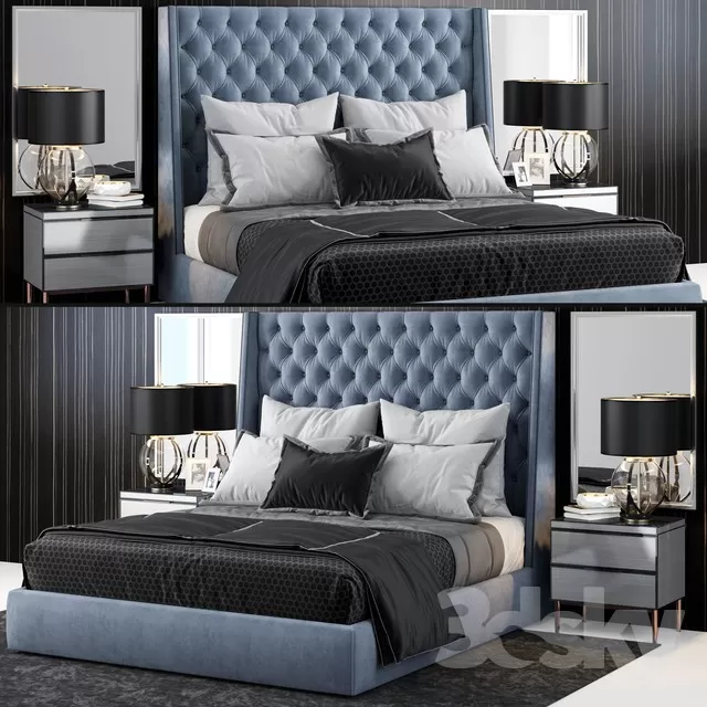FURNITURE – BED 3D MODELS – 084 FURNITURE – BED 3D MODELS – 084