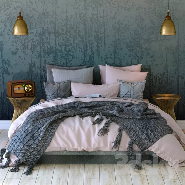 FURNITURE – BED 3D MODELS – 091 FURNITURE – BED 3D MODELS – 091