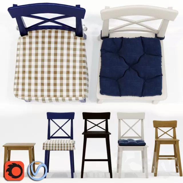 FURNITURE – CHAIR 3D MODELS – 418