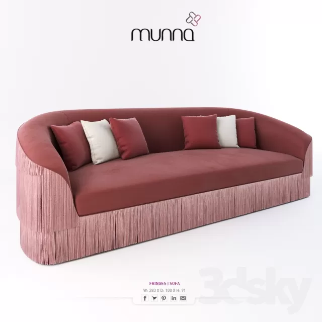 FURNITURE – SOFA 3D MODELS – 011