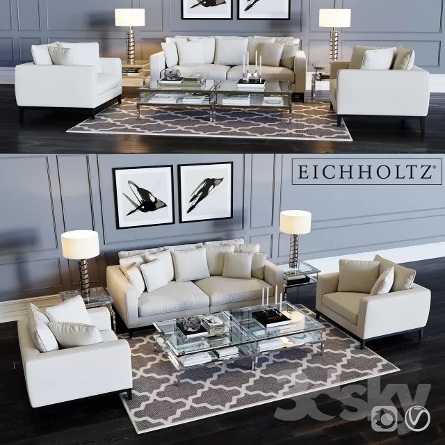 FURNITURE – SOFA 3D MODELS – 019