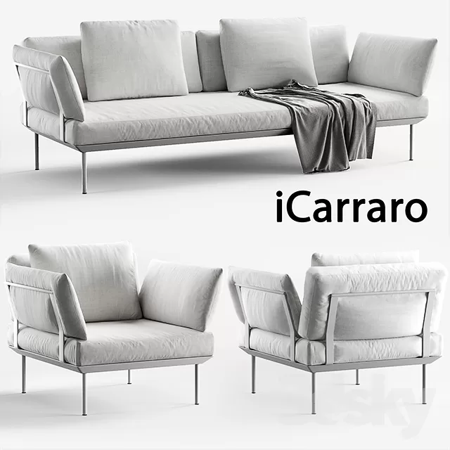 FURNITURE – SOFA 3D MODELS – 021