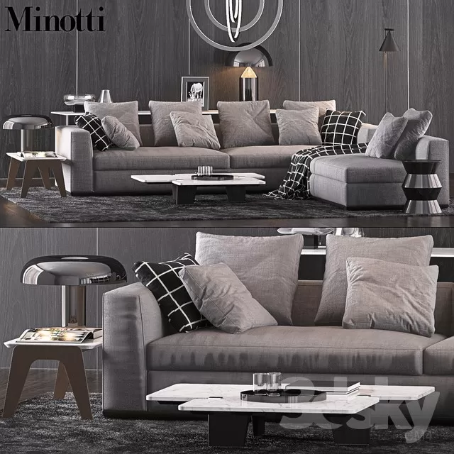 FURNITURE – SOFA 3D MODELS – 204
