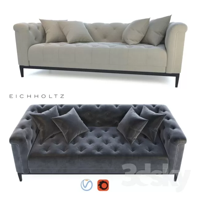 FURNITURE – SOFA 3D MODELS – 024