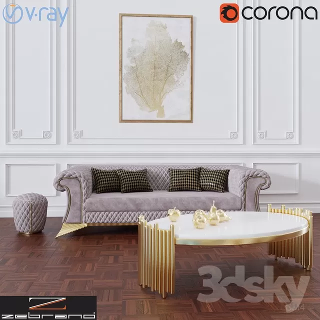 FURNITURE – SOFA 3D MODELS – 236