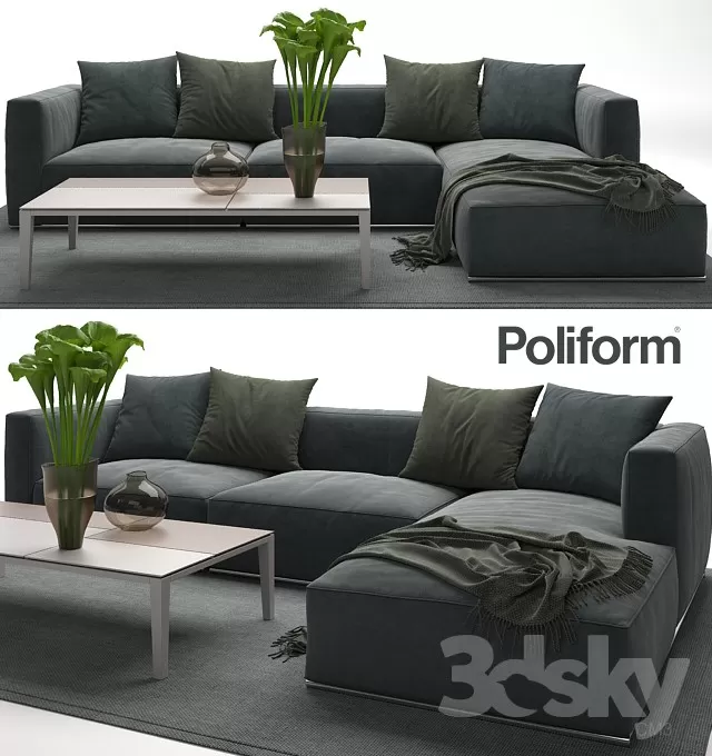 FURNITURE – SOFA 3D MODELS – 252