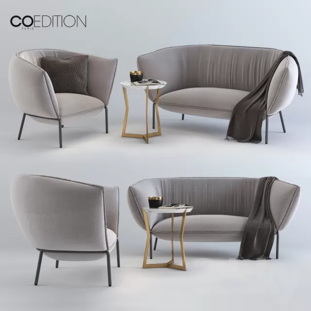 FURNITURE – SOFA 3D MODELS – 028