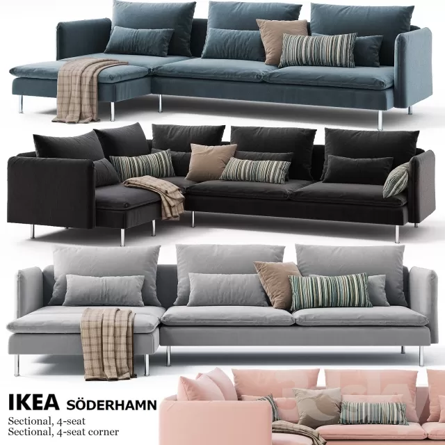 FURNITURE – SOFA 3D MODELS – 004