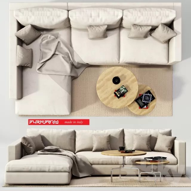 FURNITURE – SOFA 3D MODELS – 343