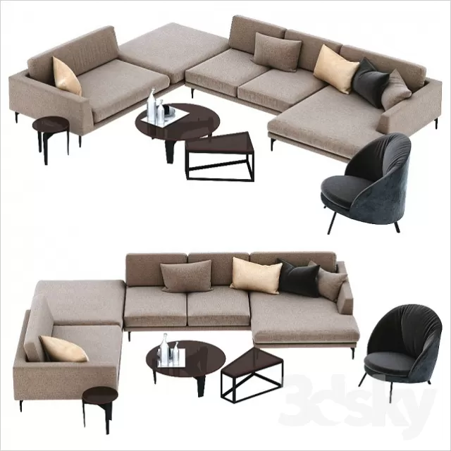 FURNITURE – SOFA 3D MODELS – 364