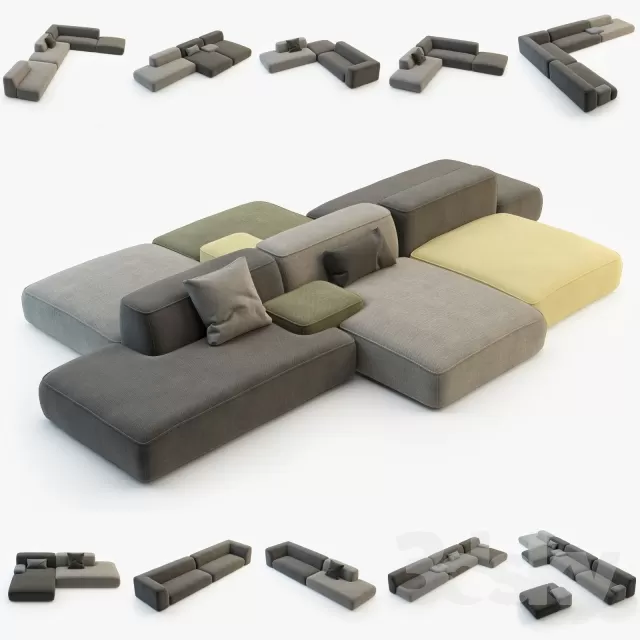 FURNITURE – SOFA 3D MODELS – 452