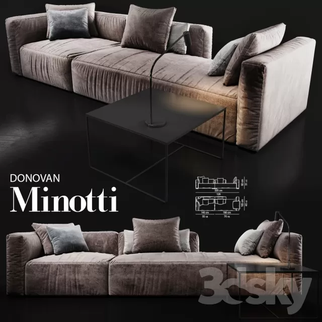 FURNITURE – SOFA 3D MODELS – 532