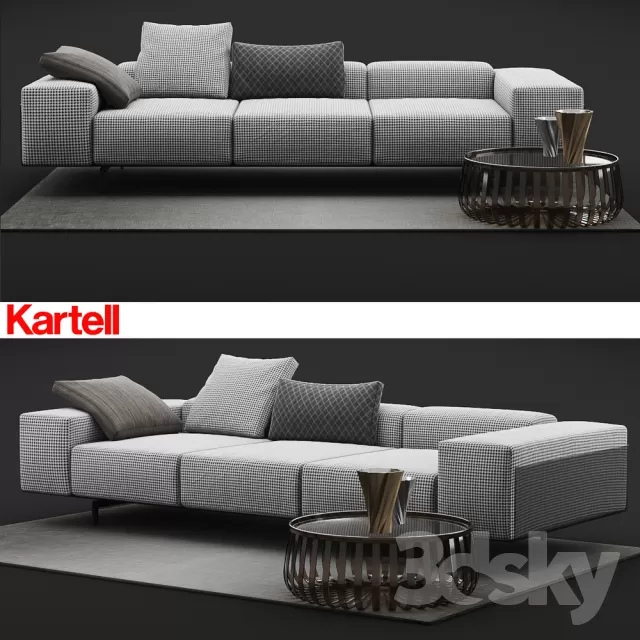 FURNITURE – SOFA 3D MODELS – 550