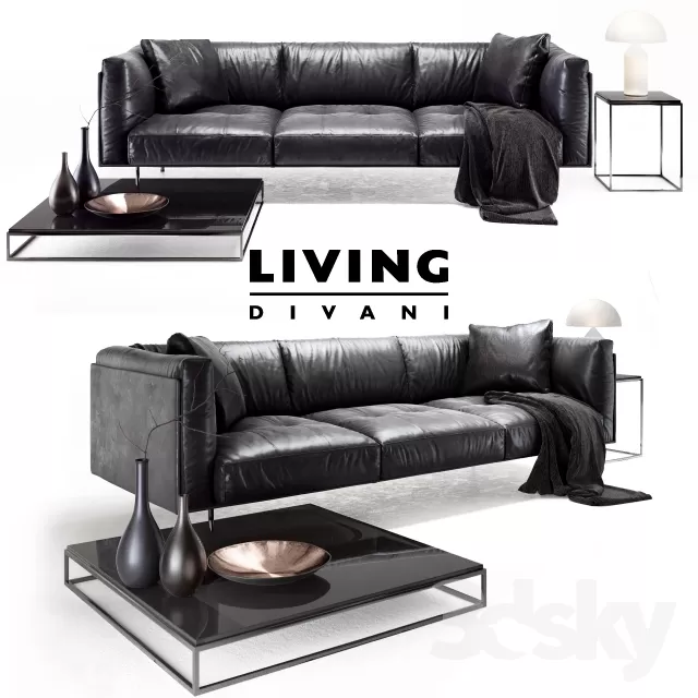 FURNITURE – SOFA 3D MODELS – 056