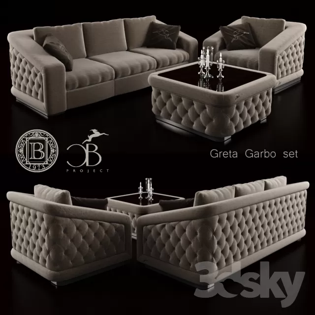 FURNITURE – SOFA 3D MODELS – 574