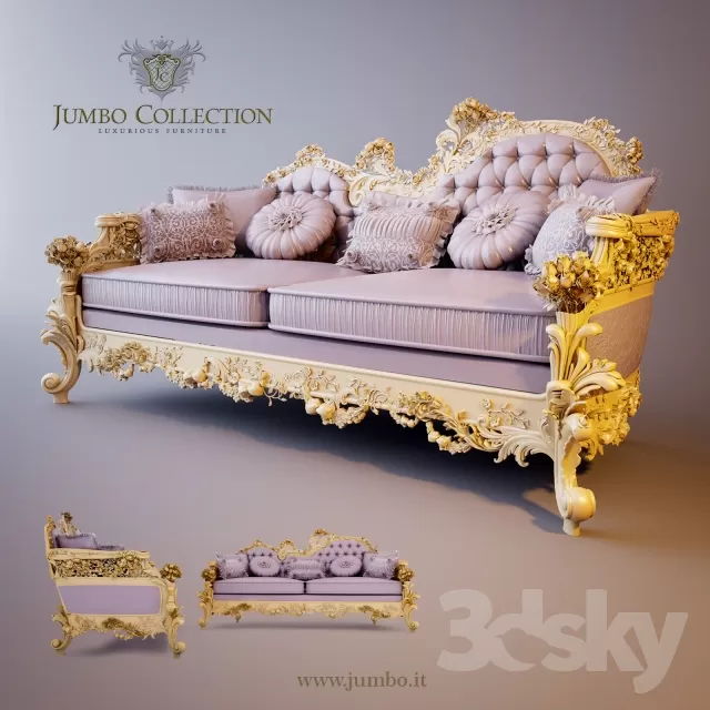 FURNITURE – SOFA 3D MODELS – 589