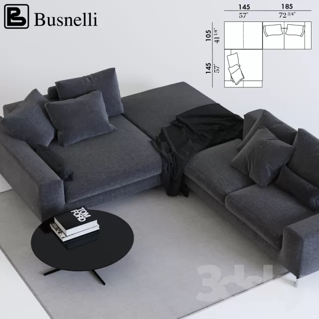 FURNITURE – SOFA 3D MODELS – 659