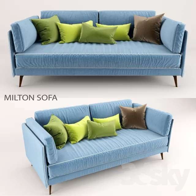 FURNITURE – SOFA 3D MODELS – 666