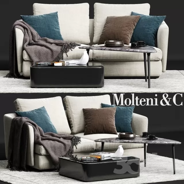 FURNITURE – SOFA 3D MODELS – 068