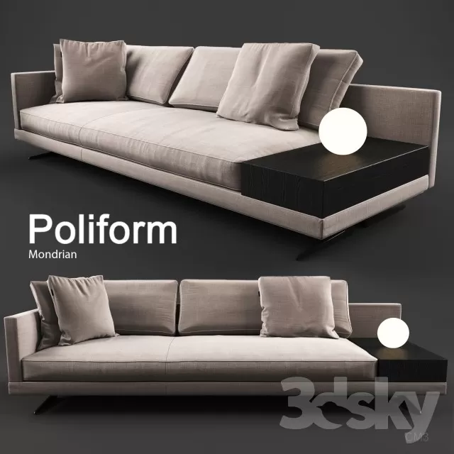 FURNITURE – SOFA 3D MODELS – 091