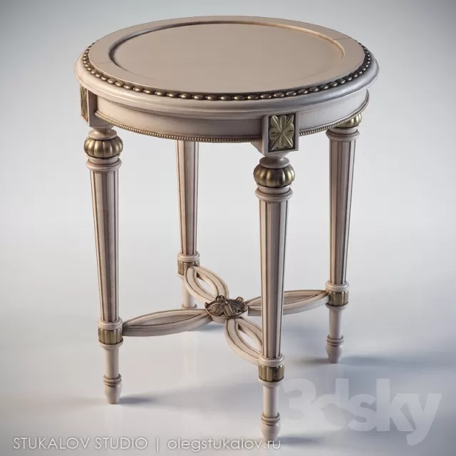 FURNITURE – TABLE AND CHAIRS 3D MODELS – 022