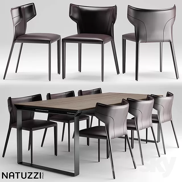 FURNITURE – TABLE AND CHAIRS 3D MODELS – 275 FURNITURE – TABLE AND CHAIRS 3D MODELS – 275