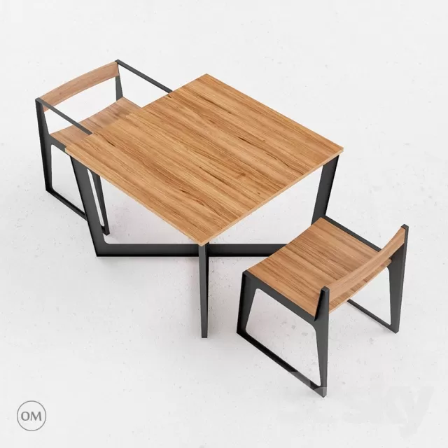 FURNITURE – TABLE AND CHAIRS 3D MODELS – 319 FURNITURE – TABLE AND CHAIRS 3D MODELS – 319
