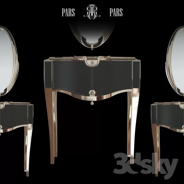 FURNITURE – TABLE AND CHAIRS 3D MODELS – 376