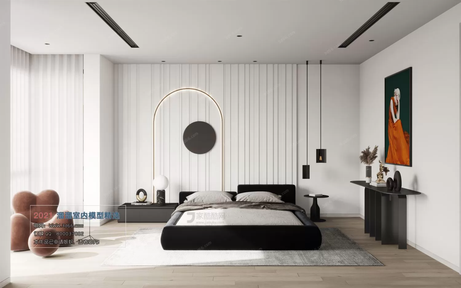 BEDROOM – A001-Modern style-Corona model BEDROOM – A001-Modern style-Corona model