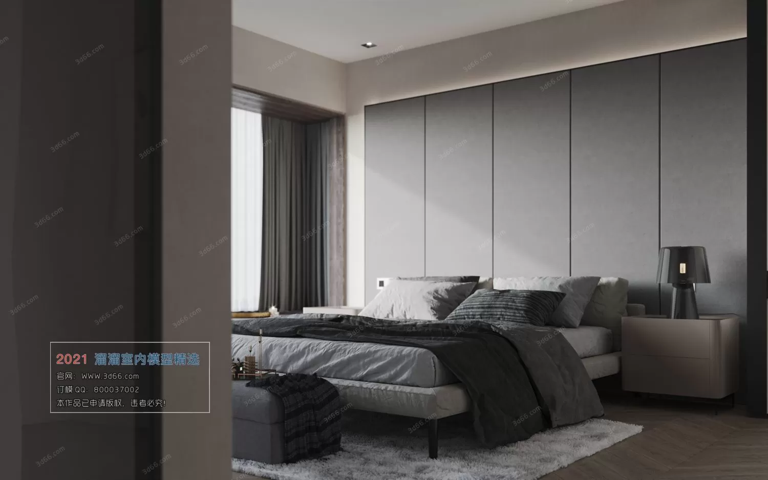 BEDROOM – A013-Modern style-Corona model BEDROOM – A013-Modern style-Corona model