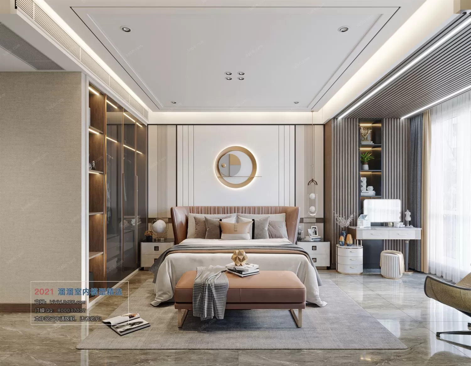 BEDROOM – A028-Modern style-Corona model BEDROOM – A028-Modern style-Corona model