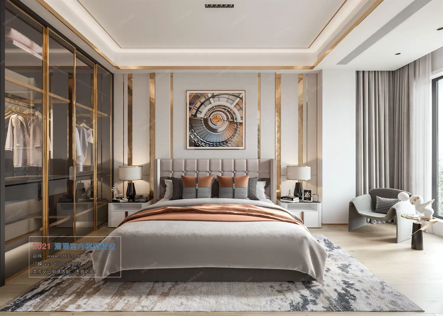 BEDROOM – A029-Modern style-Corona model BEDROOM – A029-Modern style-Corona model