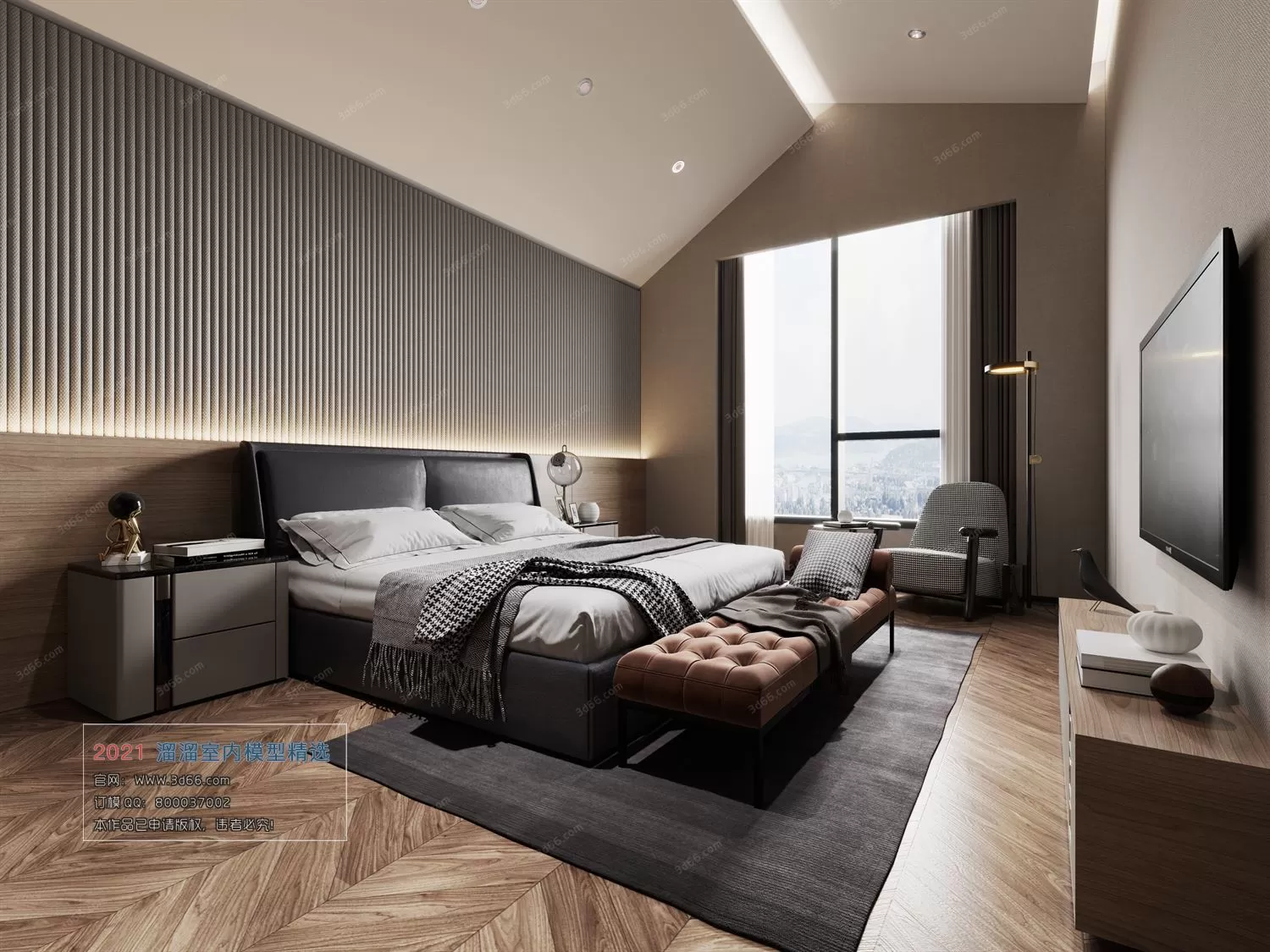 BEDROOM – A034-Modern style-Corona model BEDROOM – A034-Modern style-Corona model