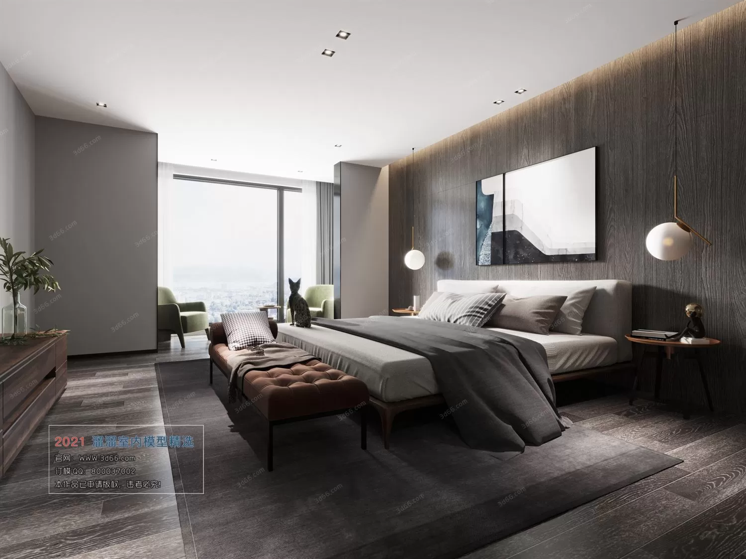 BEDROOM – A039-Modern style-Corona model BEDROOM – A039-Modern style-Corona model