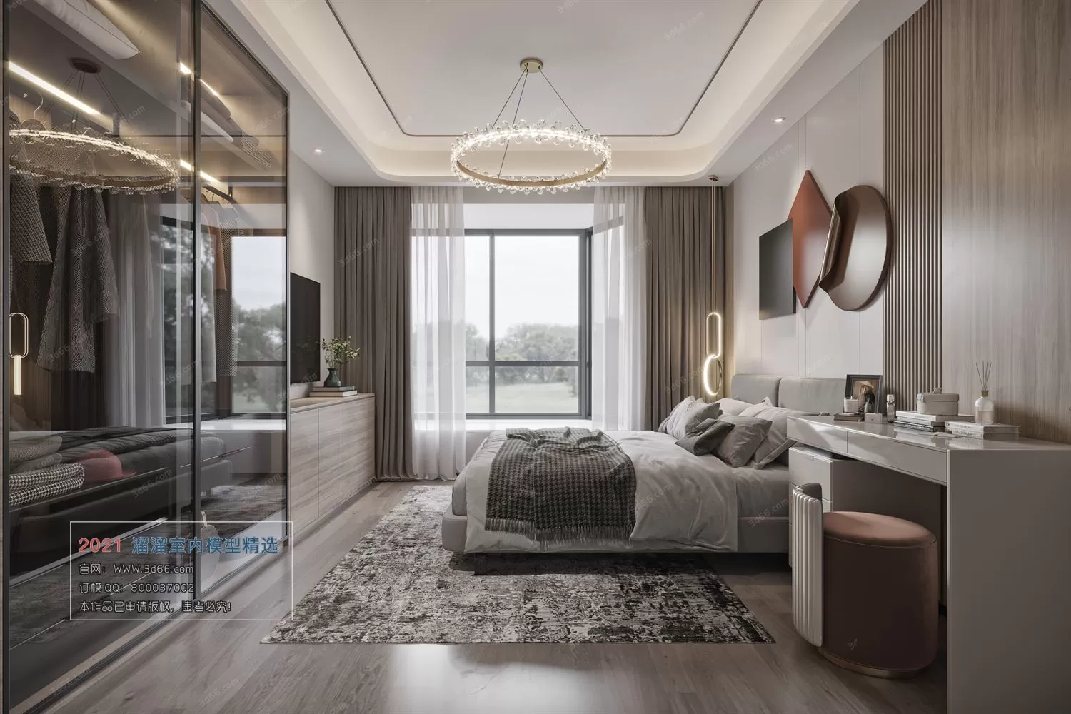 BEDROOM – A047-Modern style-Corona model BEDROOM – A047-Modern style-Corona model