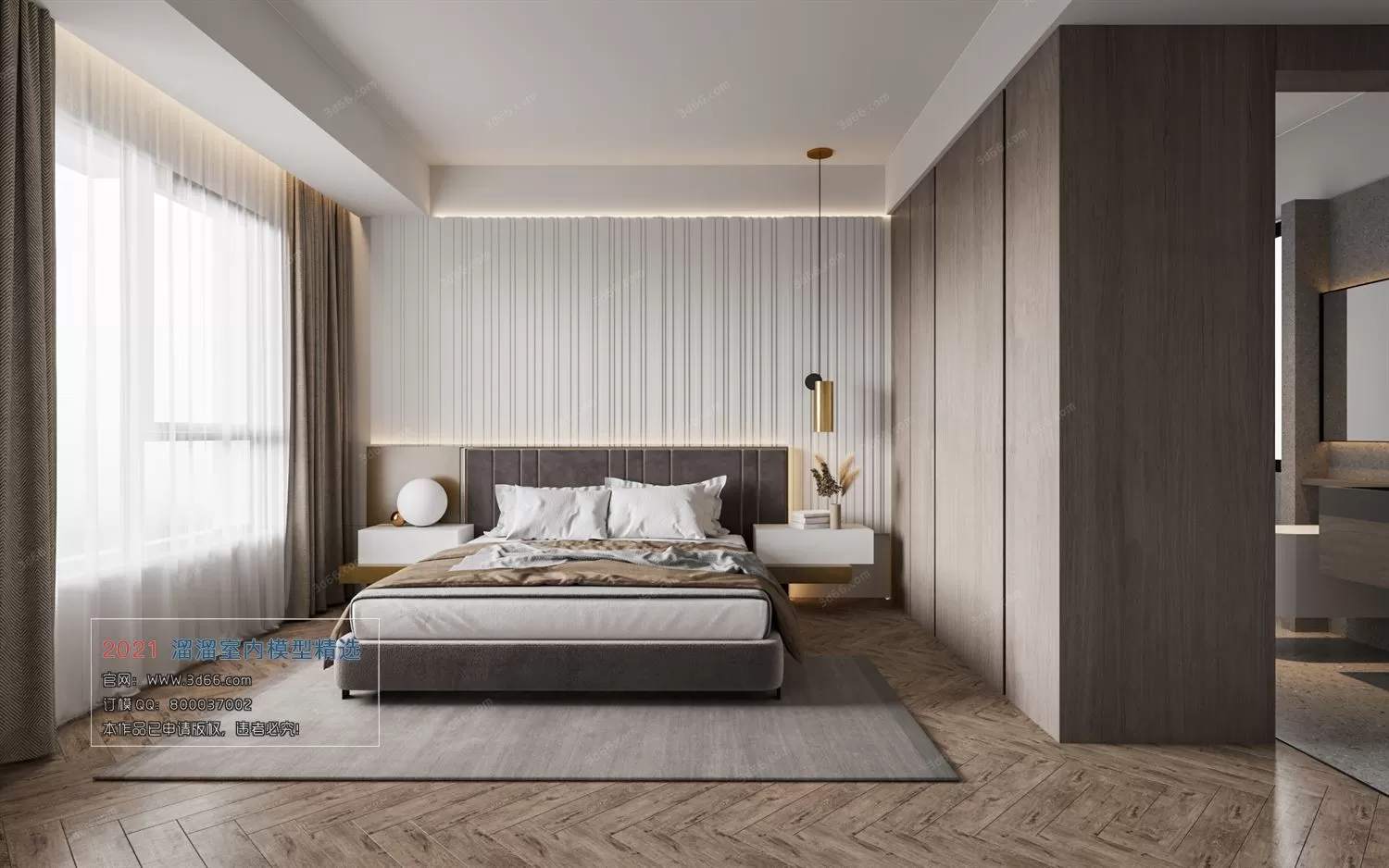 BEDROOM – A051-Modern style-Corona model BEDROOM – A051-Modern style-Corona model