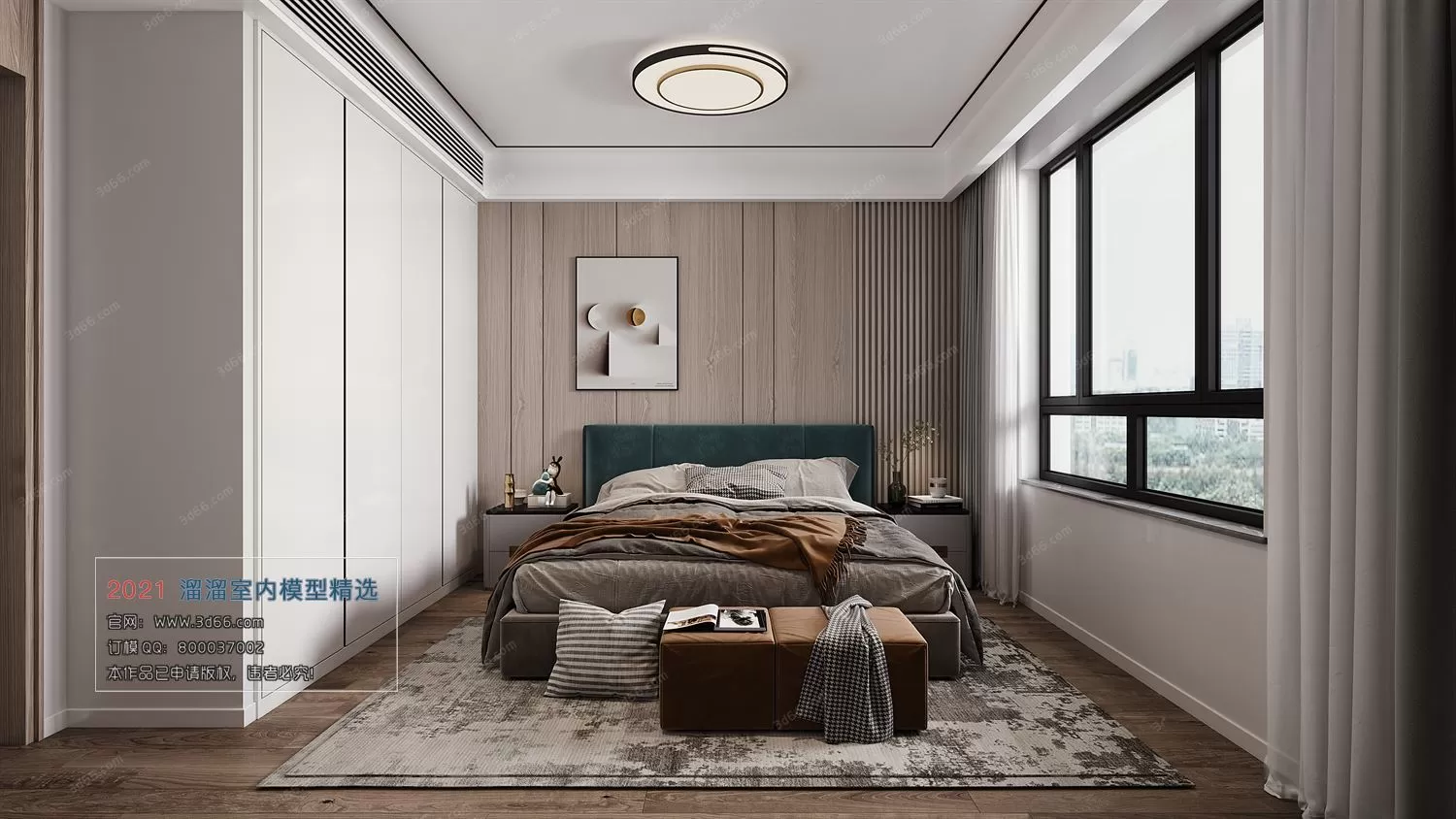 BEDROOM – A075-Modern style-Corona model BEDROOM – A075-Modern style-Corona model