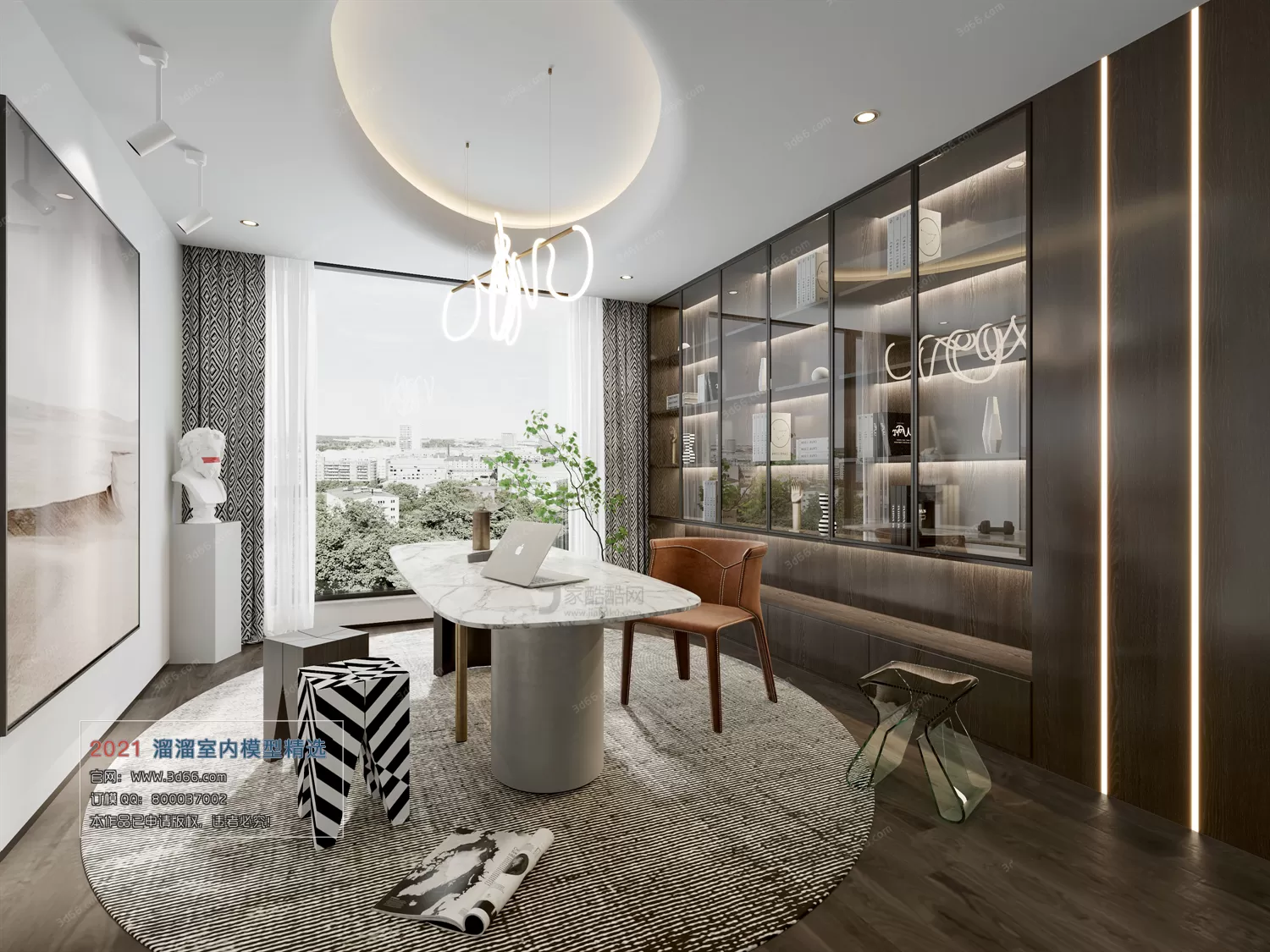 STUDY – A003-Modern style-Vray model STUDY – A003-Modern style-Vray model