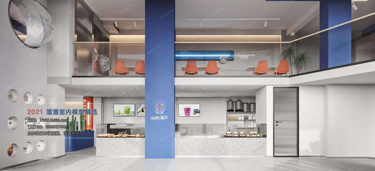 LOBBY, RECEPTION – A004-Modern style-Corona model