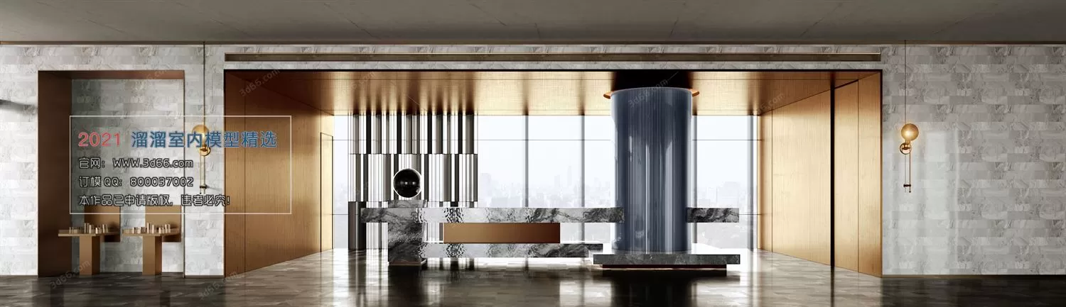 LOBBY, RECEPTION – A005-Modern style-Corona model