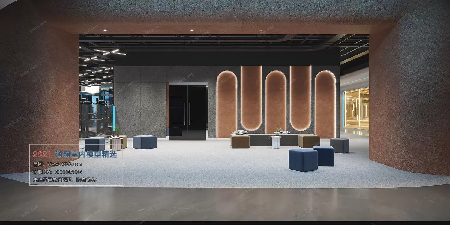 LOBBY, RECEPTION – A008-Modern style-Corona model