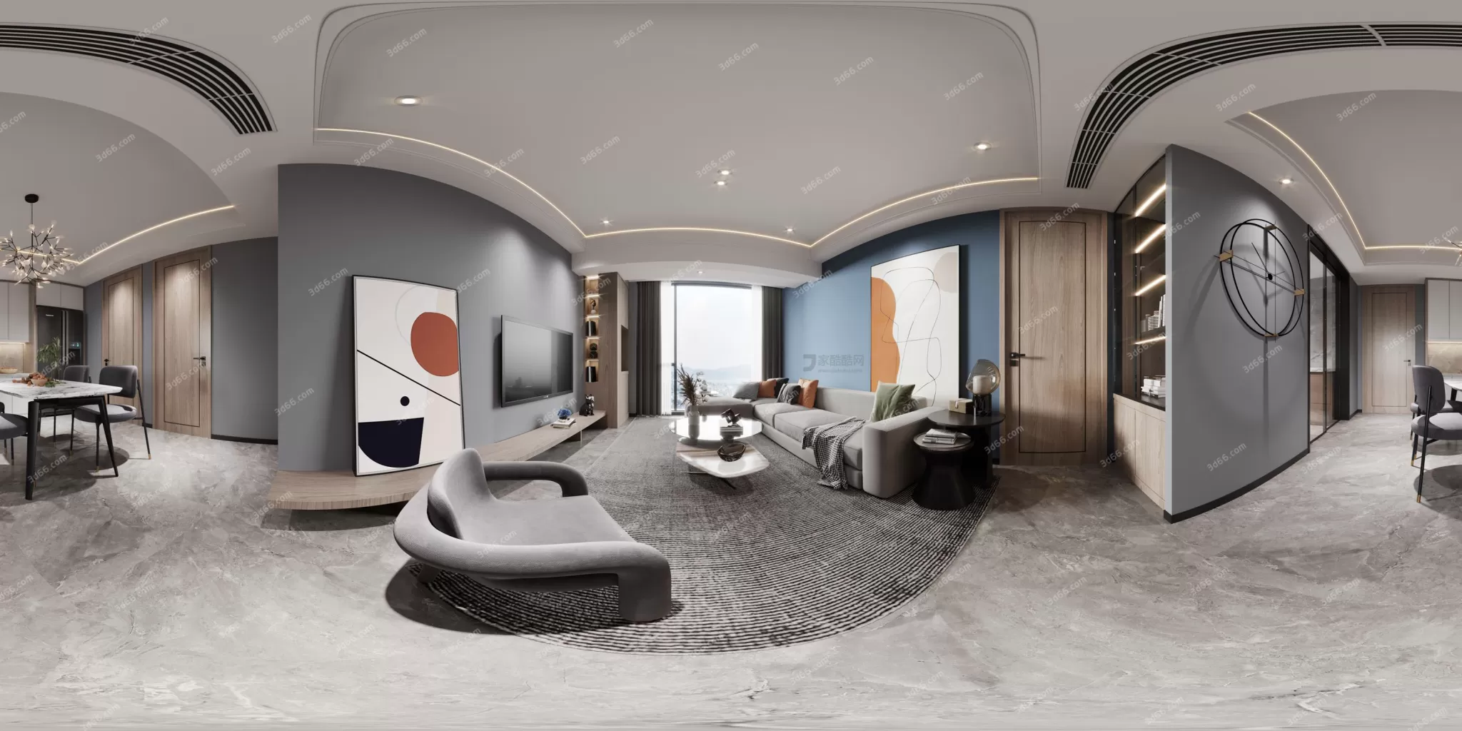 PANORAMA – Corona model/09