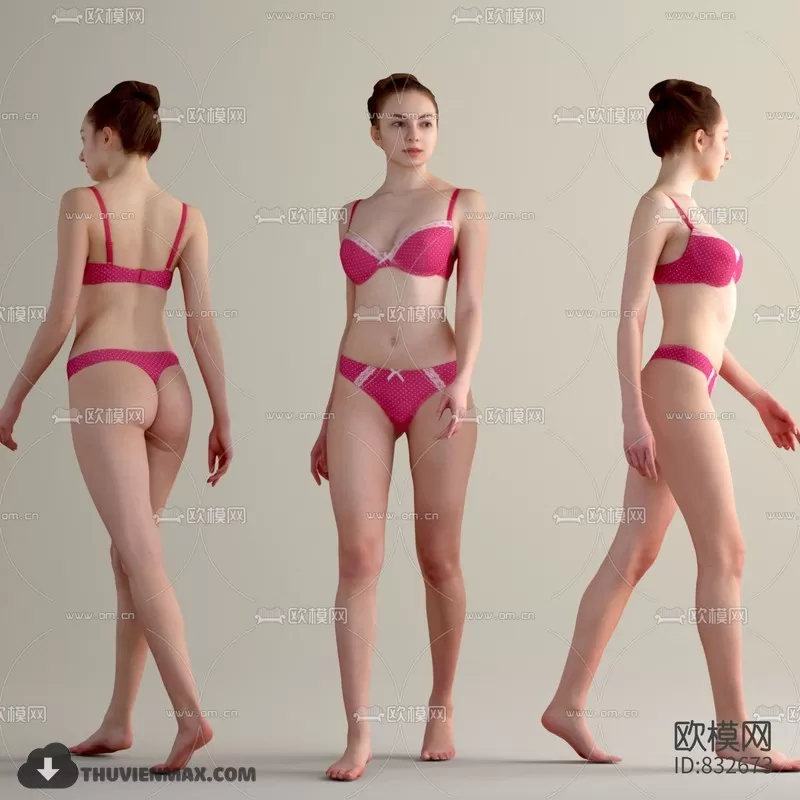 HUMAN PRO 3D MODELS – 107