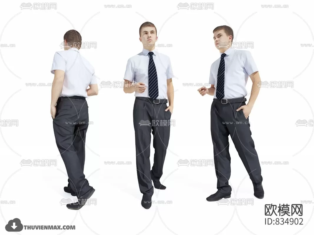 HUMAN PRO 3D MODELS – 110