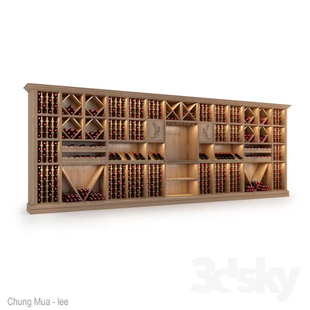 DECOR HELPER – INTERIOR – WINE SHOP 3D MODELS – 10