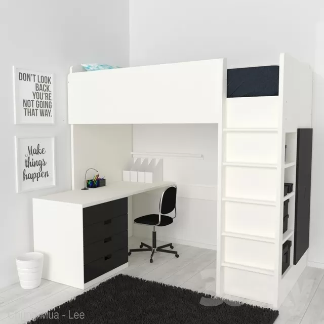 DECOR HELPER – KID – BED 3D MODELS – 20