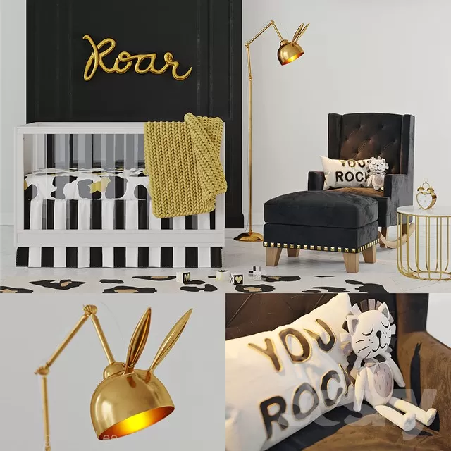 DECOR HELPER – KID – BED 3D MODELS – 25