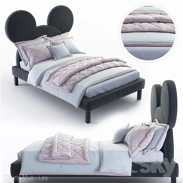DECOR HELPER – KID – BED 3D MODELS – 40